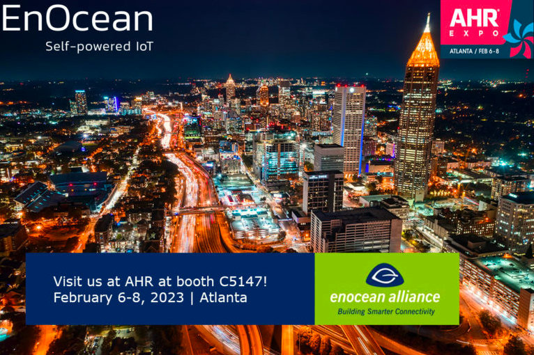 ENOCEAN AT AHR EXPO 2023 – SUSTAINABLE IOT SOLUTIONS FOR HVAC